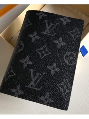 Louis Vuitton Replica Monogram Eclipse Canvas Passport Cover M64501