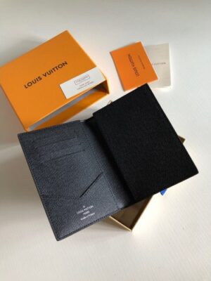 Louis Vuitton Replica Monogram Eclipse Canvas Passport Cover M64501