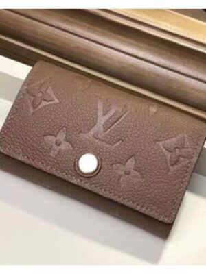 Louis Vuitton Replica Monogram Empreinte 6 Key Holder M64421 Brown