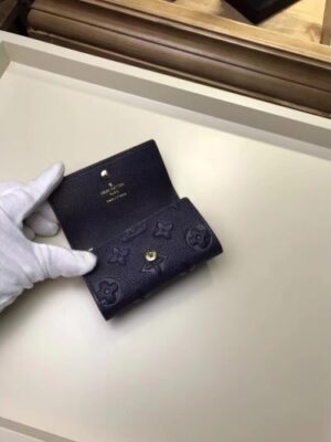 Louis Vuitton Replica Monogram Empreinte 6 Key Holder M64421 Dark Blue