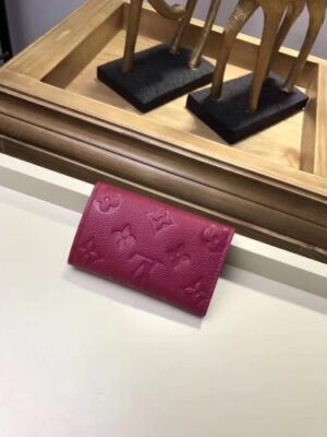 Louis Vuitton Replica Monogram Empreinte 6 Key Holder M64421 Hot Pink