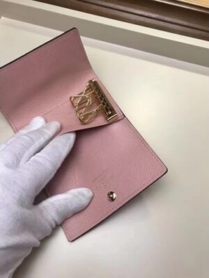 Louis Vuitton Replica Monogram Empreinte 6 Key Holder M64421 Pink