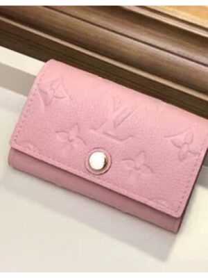 Louis Vuitton Replica Monogram Empreinte 6 Key Holder M64421 Pink