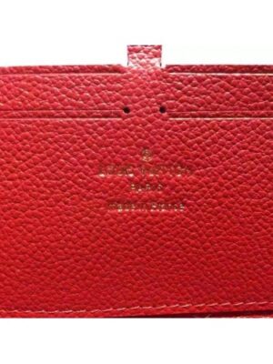 Louis Vuitton Replica Monogram Empreinte Clemence Wallet Red