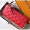 Louis Vuitton Replica Monogram Empreinte Leather Adèle Wallet M62529 Red