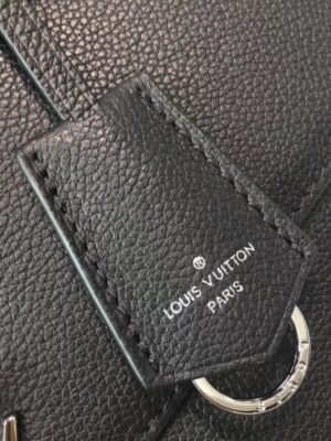 Louis Vuitton Replica Monogram Empreinte My Lockme Shoulder Bag M54878 Vanille Noir 2017