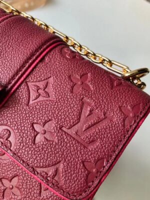 Louis Vuitton Replica Monogram Empreinte Saint Sulpice BB Bag M44241 Raisin 2018