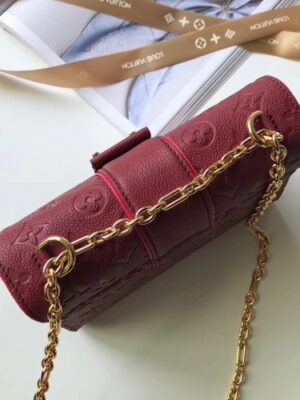 Louis Vuitton Replica Monogram Empreinte Saint Sulpice BB Bag M44241 Raisin 2018