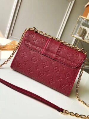 Louis Vuitton Replica Monogram Empreinte Saint Sulpice BB Bag M44241 Raisin 2018