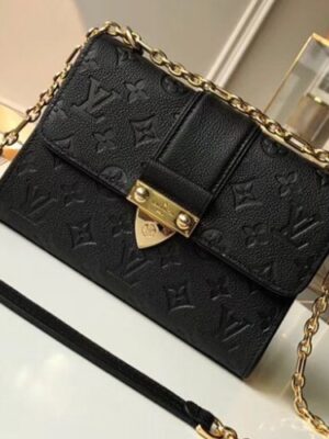 Louis Vuitton Replica Monogram Empreinte Saint Sulpice BB Bag M44242 Noir 2018