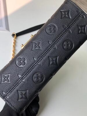 Louis Vuitton Replica Monogram Empreinte Saint Sulpice BB Bag M44242 Noir 2018