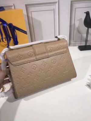 Louis Vuitton Replica Monogram Empreinte Saint Sulpice PM Bag M44249 Papyrus 2018