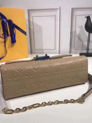 Louis Vuitton Replica Monogram Empreinte Saint Sulpice PM Bag M44249 Papyrus 2018