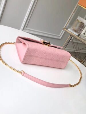 Louis Vuitton Replica Monogram Empreinte Saint Sulpice PM Bag Pink 2018