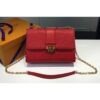 Louis Vuitton Replica Monogram Empreinte Saint Sulpice PM Shoulder Bag M43392 Red 2017