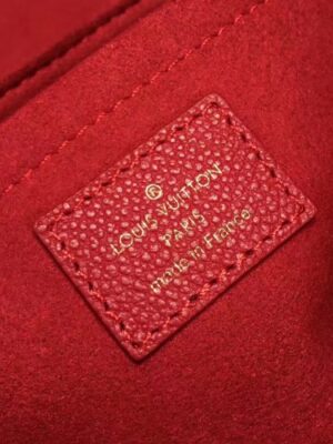 Louis Vuitton Replica Monogram Empreinte Saint Sulpice PM Shoulder Bag M43392 Red 2017