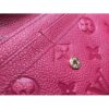 Louis Vuitton Replica Monogram Empreinte Sarah Wallet Rosy