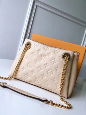 Louis Vuitton Replica Monogram Empreinte Surene BB Bag Creme M43877 2018