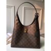 Louis Vuitton Replica Monogram Flower Padlock Hobo Bag M43545 Noir 2018