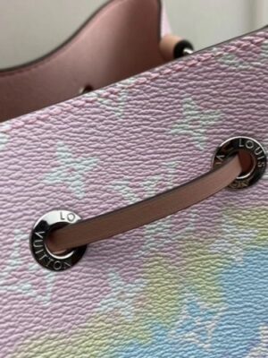 Louis Vuitton Replica Monogram Giant Canvas LV Replica Escale NéoNoé Bucket Bag M45124 Pastel Pink