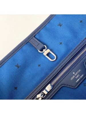 Louis Vuitton Replica Monogram Giant Canvas LV Replica Escale Neverfull MM Tote Bag M45128 Bleu