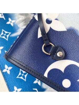 Louis Vuitton Replica Monogram Giant Canvas LV Replica Escale Neverfull MM Tote Bag M45128 Bleu