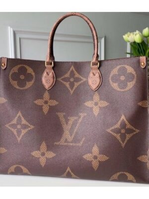 Louis Vuitton Replica Monogram Giant Canvas Onthego Tote Bag M44576 2019