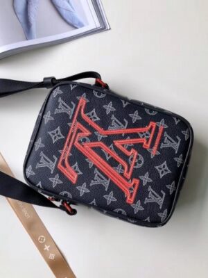 Louis Vuitton Replica Monogram Ink Canvas Danube PM City Bag M43678 2018