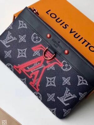 Louis Vuitton Replica Monogram Ink Canvas Pochette Apollo PM Bag M62898 2018