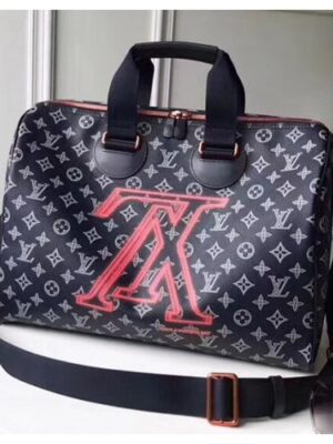 Louis Vuitton Replica Monogram Ink Canvas Speedy Bandouliere 40 Bag M43697 2018