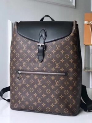 Louis Vuitton Replica Monogram Macassar Canvas Palk Backpack M40637 2016