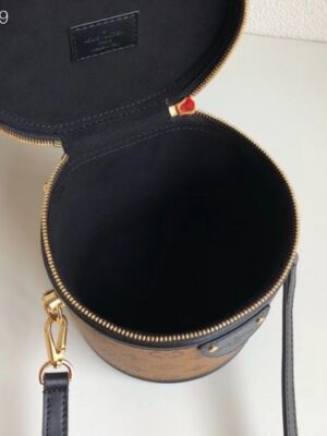 Louis Vuitton Replica Monogram Reverse Canvas Cannes Beauty Case Bucket Bag M43986