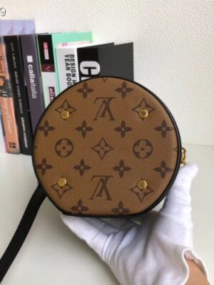 Louis Vuitton Replica Monogram Reverse Canvas Cannes Beauty Case Bucket Bag M43986