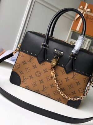 Louis Vuitton Replica Monogram Reverse Canvas City Malle Bag M43595 2018