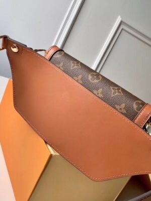 Louis Vuitton Replica Monogram Reverse Canvas Dauphine Chest Bumbag Bag M44586 02 2019