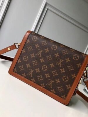 Louis Vuitton Replica Monogram Reverse Canvas Dauphine MM Bag M44391 2019