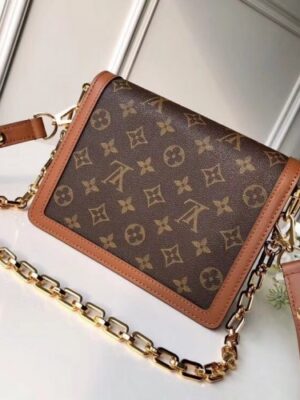 Louis Vuitton Replica Monogram Reverse Canvas Dauphine PM Bag M44393 2019