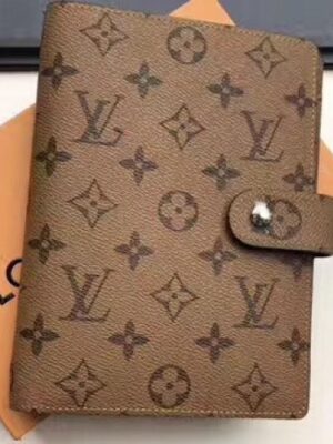 Louis Vuitton Replica Monogram Reverse Canvas Medium Ring Agenda Cover R20240