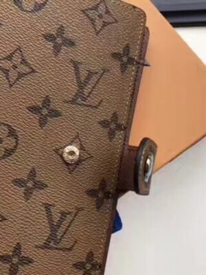 Louis Vuitton Replica Monogram Reverse Canvas Medium Ring Agenda Cover R20240