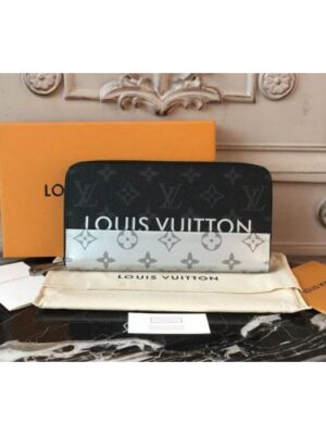 Louis Vuitton Replica Monogram SiLV Replicaer Canvas Zippy Wallet M60017