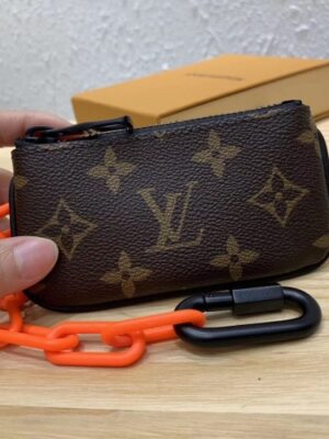 Louis Vuitton Replica Monogram Solar Ray Canvas Pochette Cle Key Pouch M44487 2019