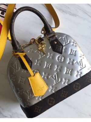 Louis Vuitton Replica Monogram Vernis Alma BB Bag M44389 SiLV Replicaer 2019