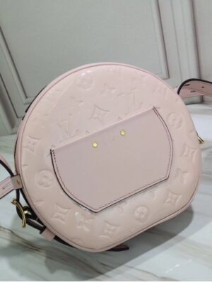 Louis Vuitton Replica Monogram Vernis Leather Boite Chapeau Souple Bag Rose Ballerine 2019