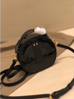 Louis Vuitton Replica Monogram Vernis Leather Mini Boite Chapeau Handbag M90469 Black