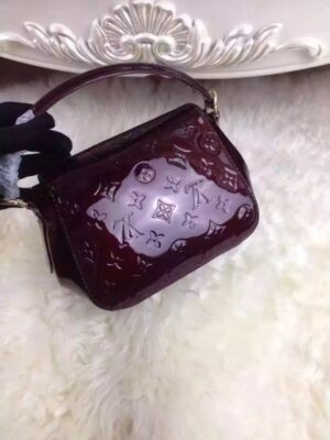 Louis Vuitton Replica Monogram Vernis Pasadena Bag Amarante M90942 2016