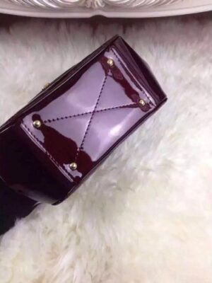 Louis Vuitton Replica Monogram Vernis Pasadena Bag Amarante M90942 2016