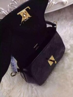 Louis Vuitton Replica Monogram Vernis Pasadena Bag Black 2016