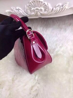 Louis Vuitton Replica Monogram Vernis Pasadena Bag Burgundy 2016