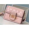 Louis Vuitton Replica Monogram Vernis Patent Leather Mini Dauphine Bag Pink 2019