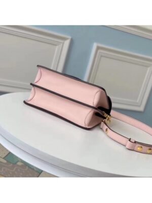 Louis Vuitton Replica Monogram Vernis Patent Leather Mini Dauphine Bag Pink 2019